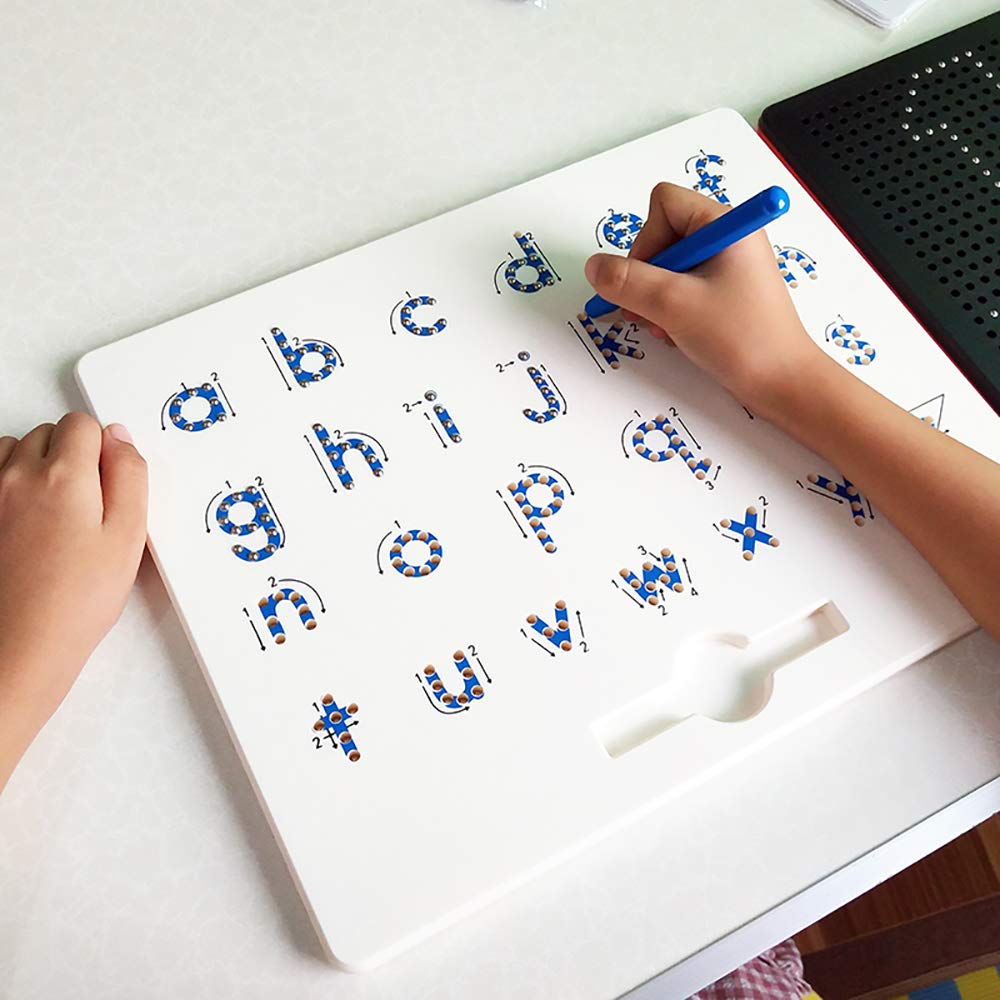 Pizarra magnética de escritura con minúsculas