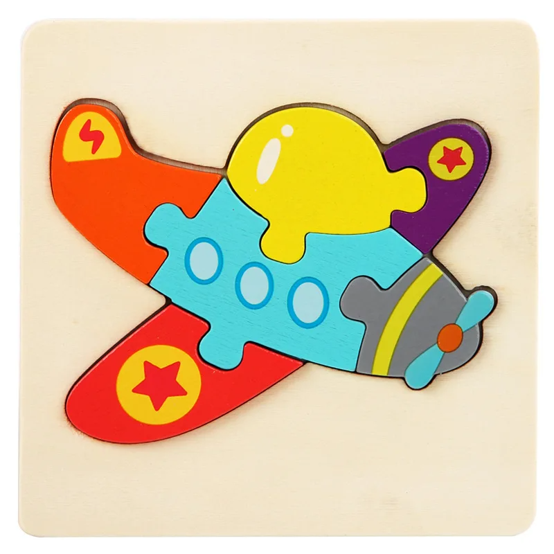 3D Wooden Puzzle™ - Speels Dierenavontuur - Legpuzzel