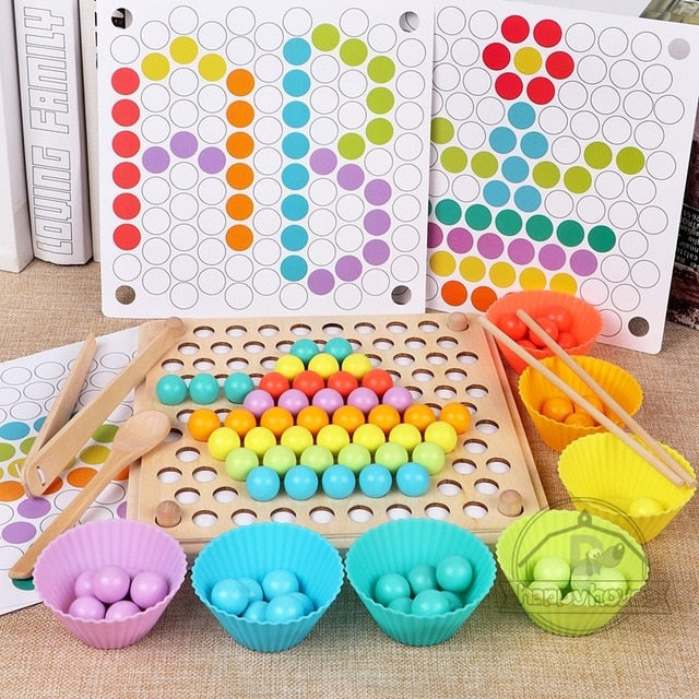 Fidtoy Juguetes Educativos de Madera Montessori para Niños