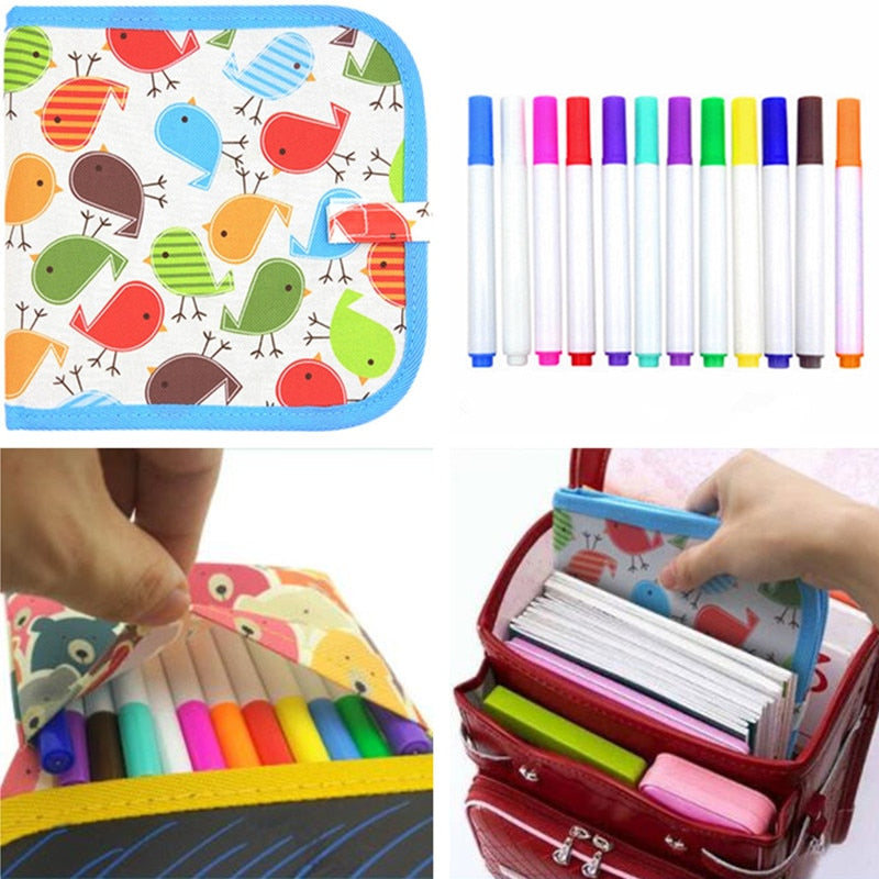 Children Magic Drawing Book (Water Chalk Reusable Drawing Board)