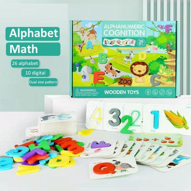 Fidtoy Juguetes Educativos de Madera Montessori para Niños