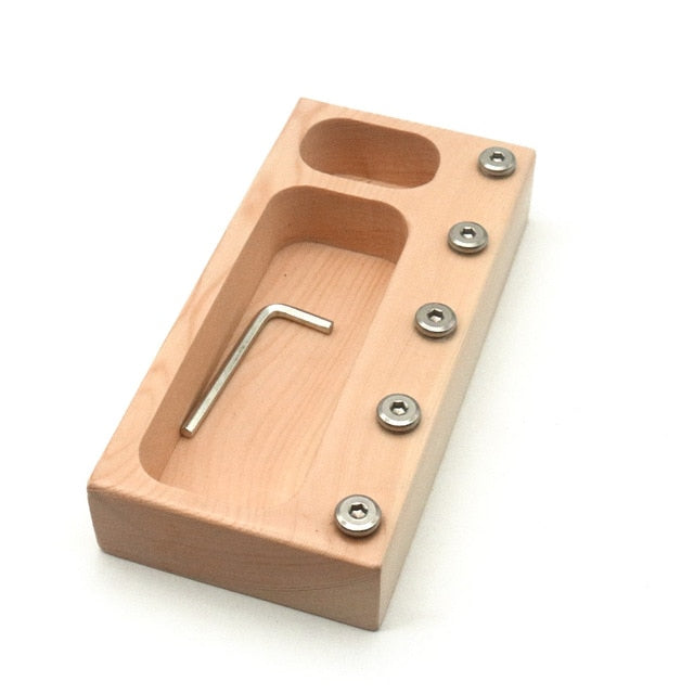 Fidtoy Montessori Screwdriver Busy Board for Toddlers – Fine Motor Skill Toy