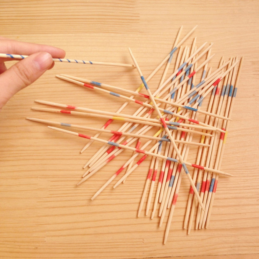 Fidtoy Mikado Pick Up Sticks Juego de Madera Familiar