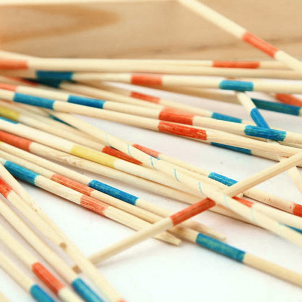 Fidtoy Mikado Pick Up Sticks Juego de Madera Familiar