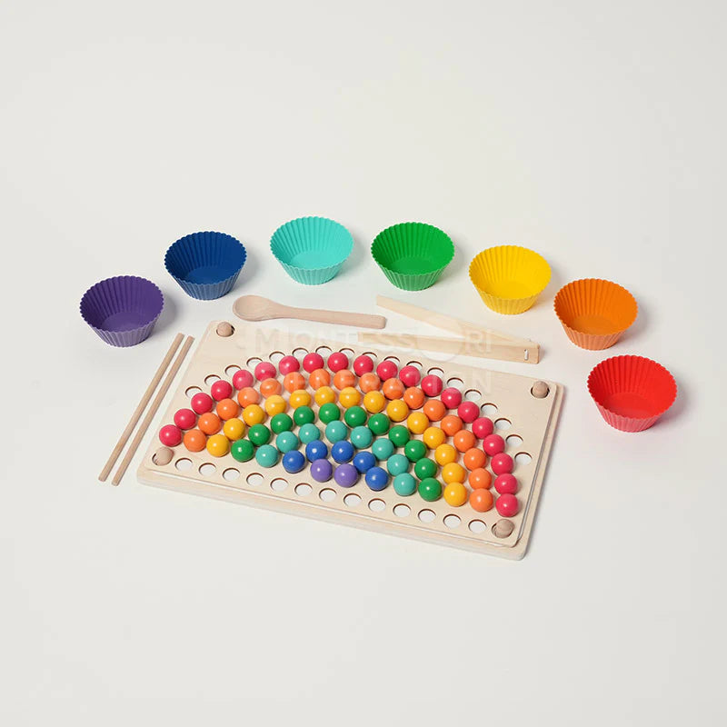 Fidtoy Montessori Rainbow Beads
