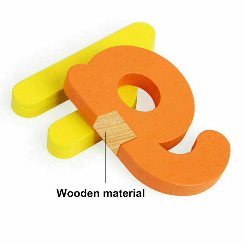 Juego de ortografía con abecedario de madera Fidtoy para el aprendizaje de los niños