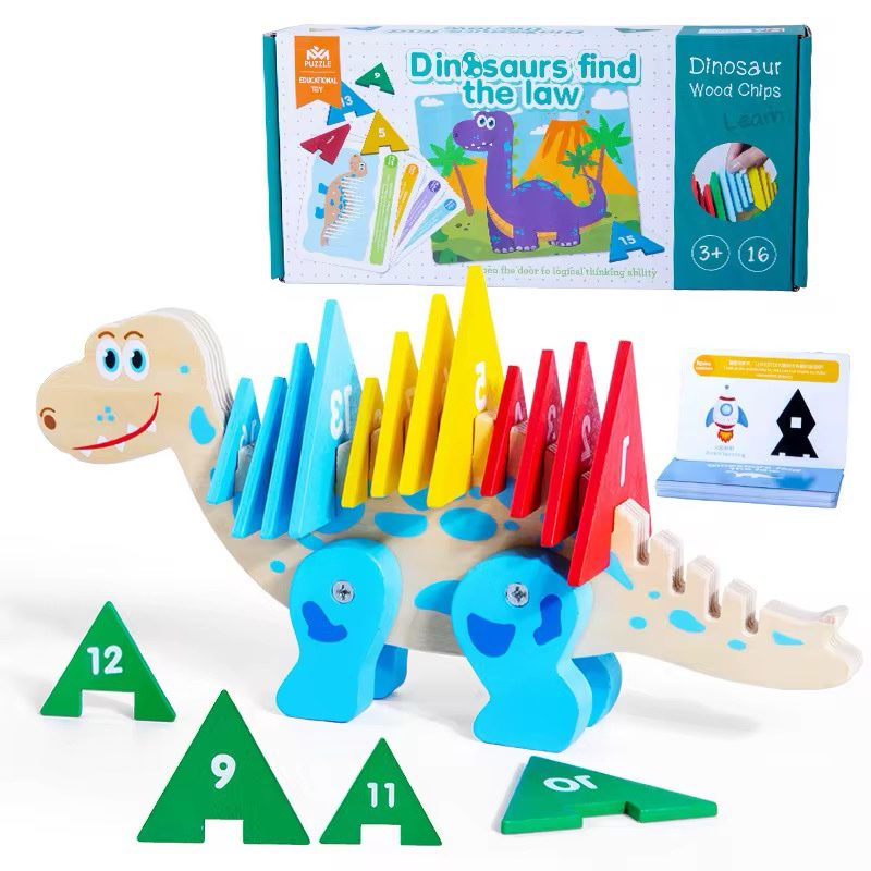 Trier les épines de dinosaures – Jeu de reconnaissance de chiffres et de logique