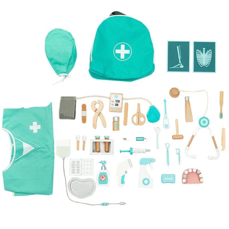 Jeu d'imitation Docteur Deluxe en bois