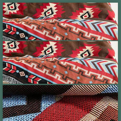 Buddha Stones Geometric Warm Comfortable Camping Home Office Bed Blanket Blanket BS 9