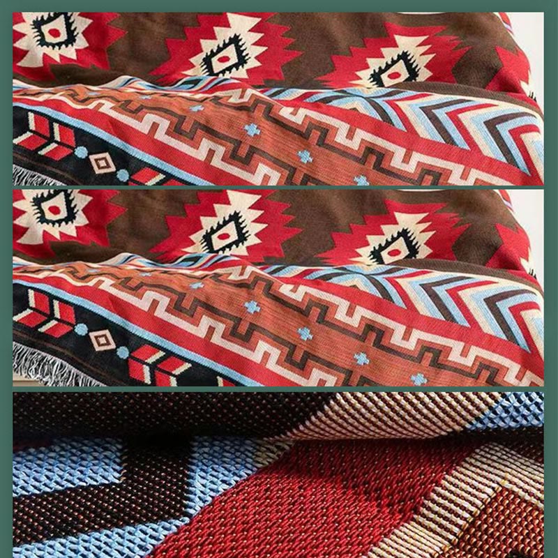 Buddha Stones Geometric Warm Comfortable Camping Home Office Bed Blanket Blanket BS 9