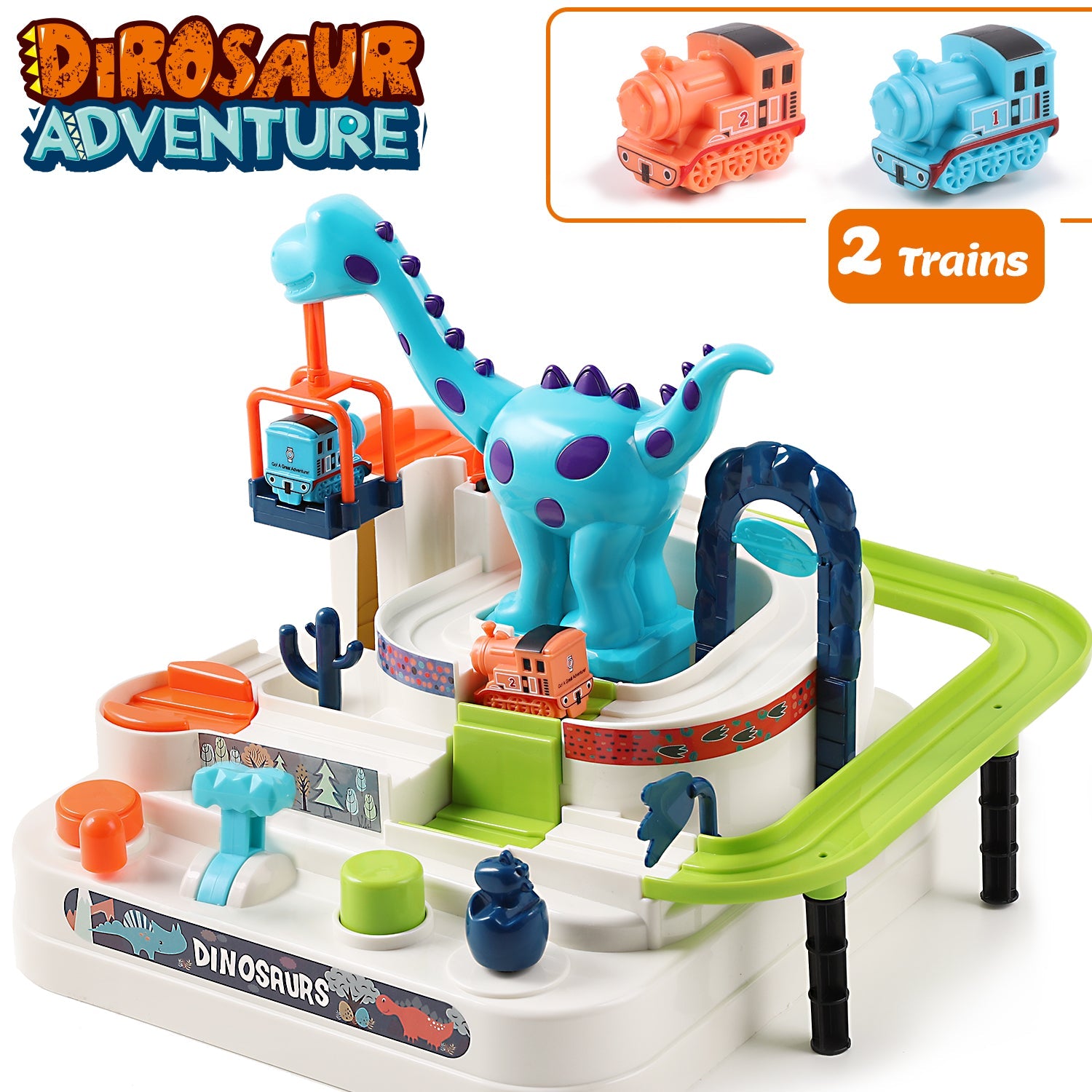 Fidtoy Kids Adventure Track Car Toy