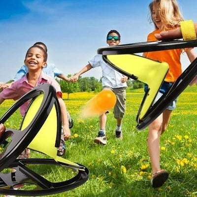 Ensemble de jeu de lancer et d'attraper Fidtoy Velcro – Amusements de plein air pour enfants et adultes