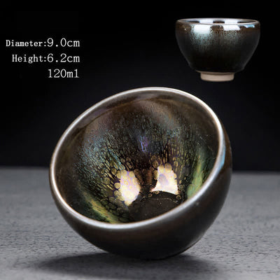 Buddha Stones Vintage Ceramic Teacup Tea Cups Cup BS 9cm*6.2cm*120ml
