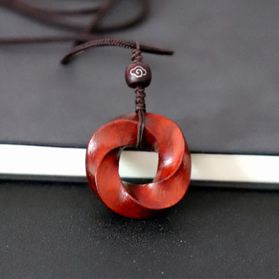 Buddha Stones Auspicious Clouds Relaxation Necklace Pendant Necklaces & Pendants BS 9