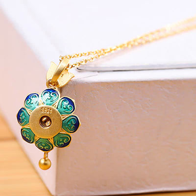 Buddha Stones 925 Sterling Silver Tibet Lotus Prayer Wheel Red Agate Enlightenment Necklace Pendant Necklaces & Pendants BS 5