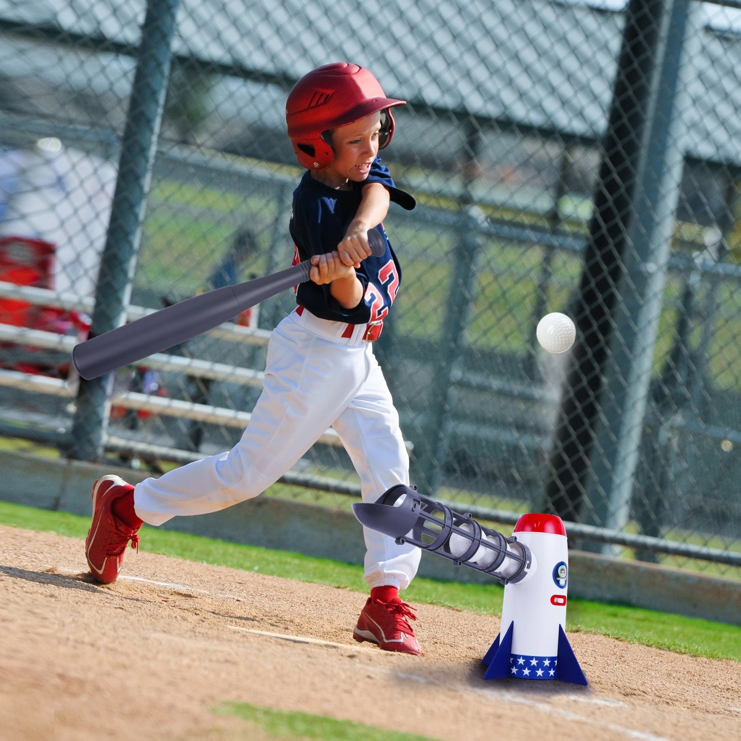 Fidtoy Pop-Up Baseball Play Set for Kids