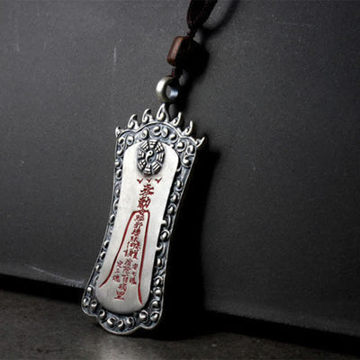 Buddha Stones FengShui Bagua PiXiu Cinnabar Balance Necklace Pendant Necklaces & Pendants BS 3