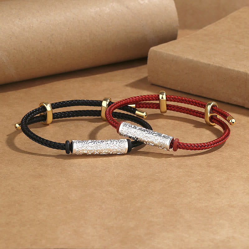 Buddha Stones Tibet Handmade Tai Sui Rope Protection Strength Braided Bracelet Bracelet BS 4