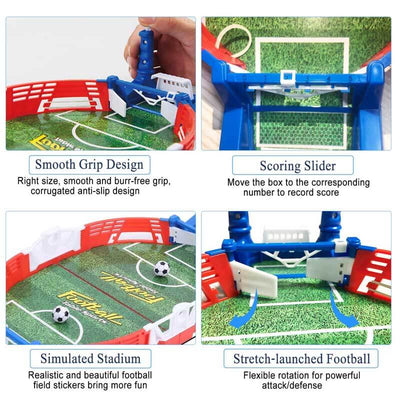 Jeu de baby-foot Fidtoy, jeu de football de table portable pour le plaisir en famille