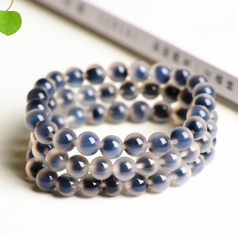 Buddha Stones Natural Colorful Candy Agate Harmony Strength Bead Bracelet Bracelet BS 5