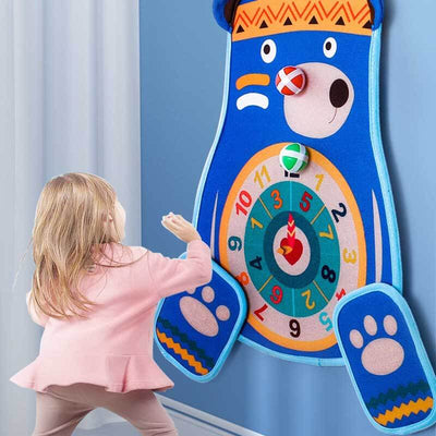 Fidtoy Bear Paw Catching Game for Kids | Educational Toy for Hand-Eye Coordination