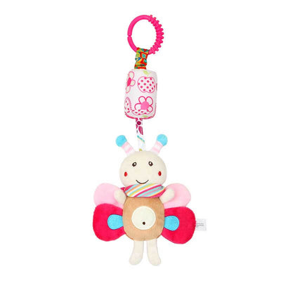 Fidtoy Peluche Colgante para Recién Nacidos y Niños Pequeños | Juguete Sensorial para Bebés para Cuna, Cochecito y Silla de Coche