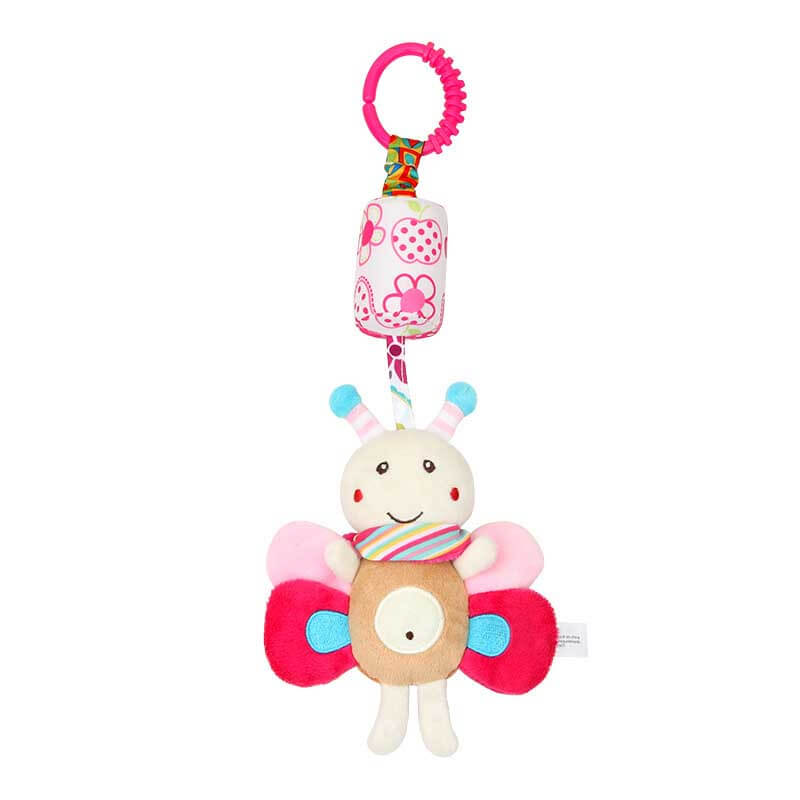 Fidtoy Peluche Colgante para Recién Nacidos y Niños Pequeños | Juguete Sensorial para Bebés para Cuna, Cochecito y Silla de Coche