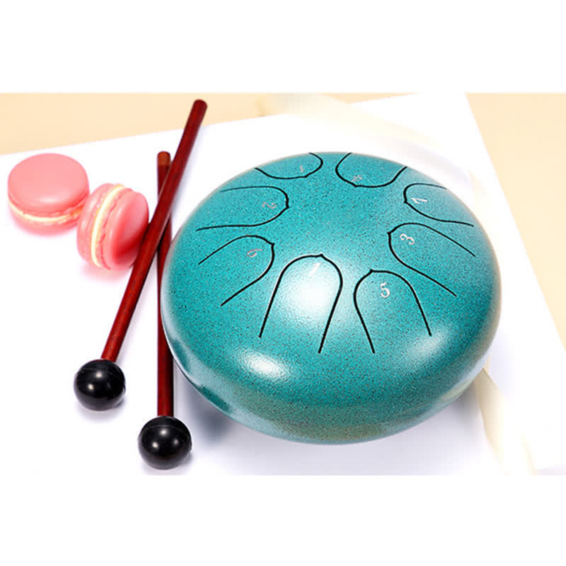 Buddha Stones Steel Tongue Drum Sound Healing Meditation Yoga Drum Kit Drum Kit BS 3