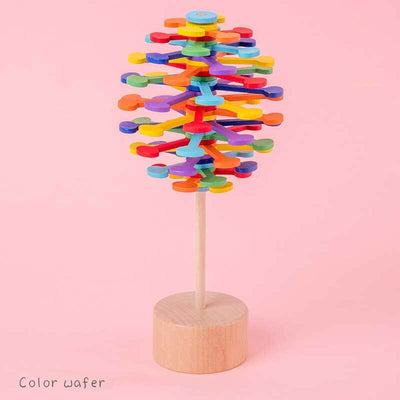 Juguete en espiral de Fibonacci Fidtoy, juguete cinético visual para aliviar el estrés