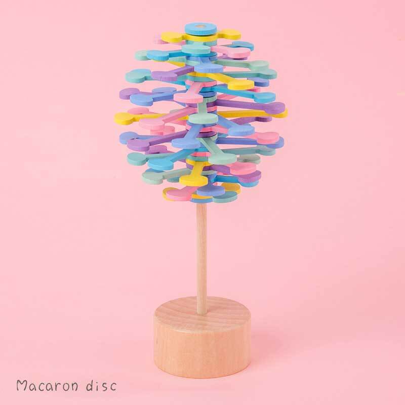 Juguete en espiral de Fibonacci Fidtoy, juguete cinético visual para aliviar el estrés
