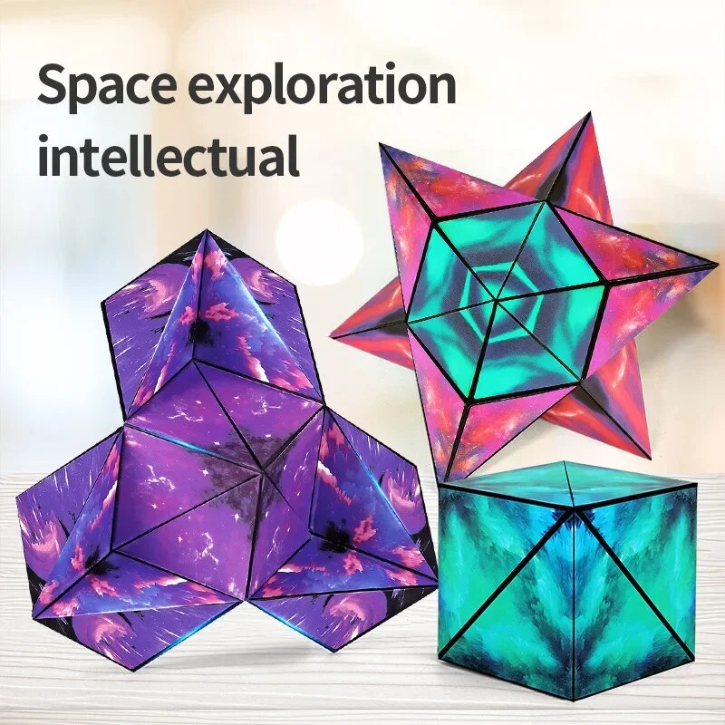 Cubo Montessori Magnético Mágico Transformable