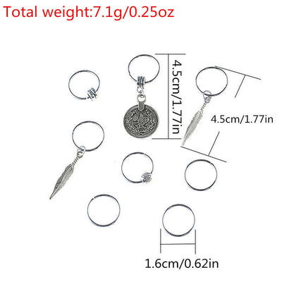 Buddha Stones Antique Leaf Coins Beads Barrette Hair Pins Decoration Decorations BS 6