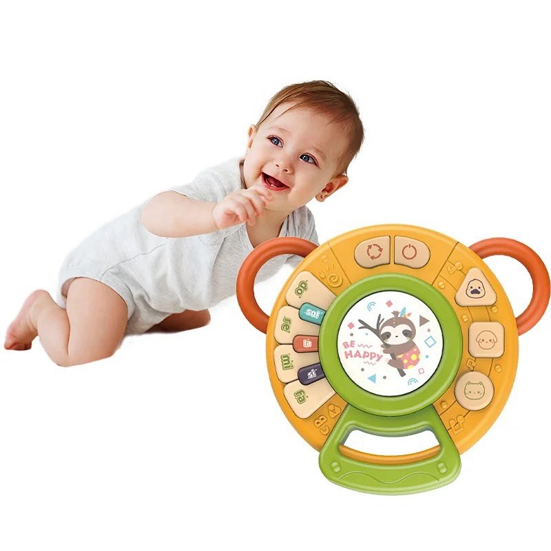 Fidtoy Cute Learning Drumming Musical Piano Toy for Toddlers