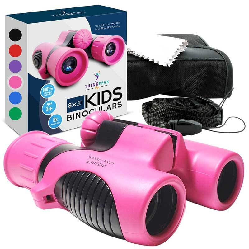 Jumelles Fidtoy Kids 8×21 | Petit jouet d'exploration en extérieur pour les 3-12 ans