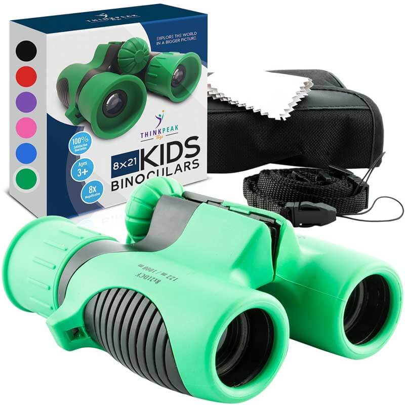 Jumelles Fidtoy Kids 8×21 | Petit jouet d'exploration en extérieur pour les 3-12 ans