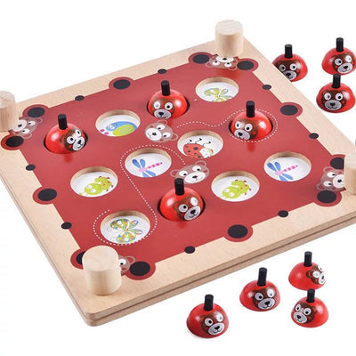 Juego de memoria de madera Montessori - Juguetes de matemáticas