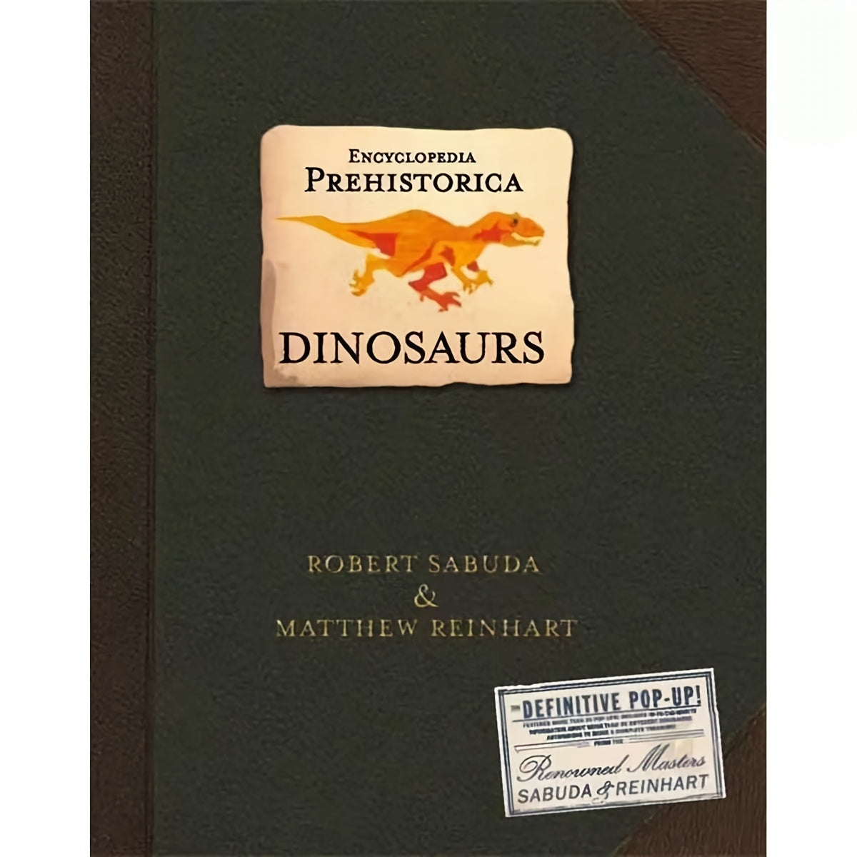 Fidtoy Enciclopedia interactiva desplegable de dinosaurios 3D para niños pequeños y niños