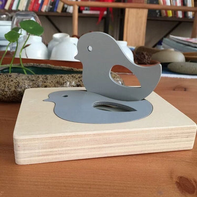 Multi-Layered Animal Puzzles - Eco-Friendly Wooden Montessori Puzzle