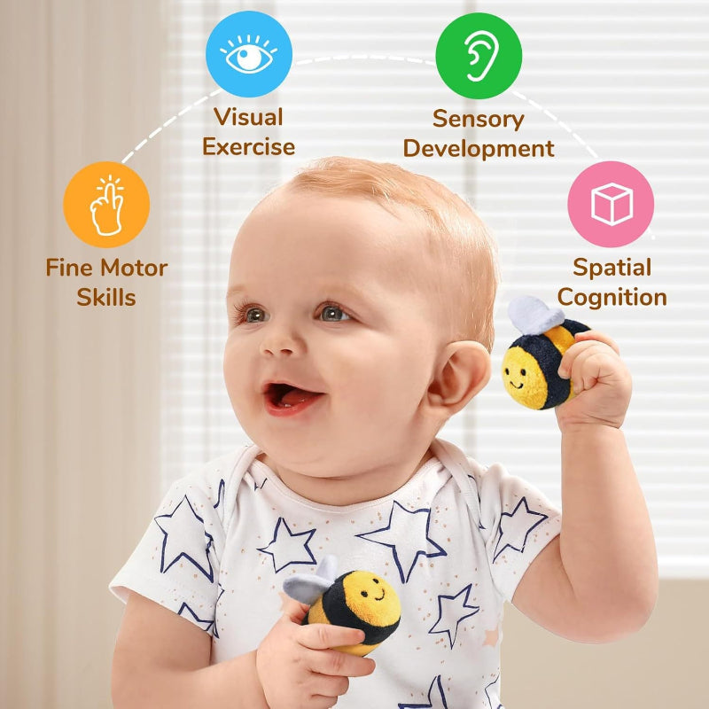JungleHive – Jugar y Aprender – Peluche Sensorial del Bosque
