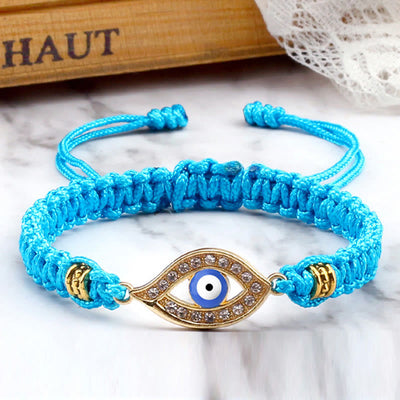 Buddha Stones Evil Eye Keep Away Evil Spirits String Bracelet - image 26