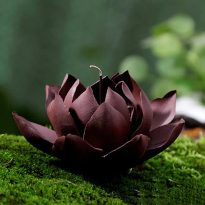 Buddha Stones Tibetan Lotus Positive Peace Incense Burner Decoration Incense Burner BS 3