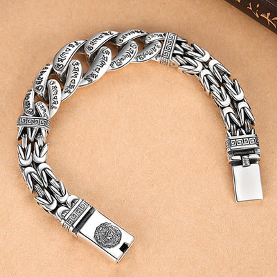 Buddha Stones Om Mani Padme Hum Engraved Peace Purity Bracelet Bracelet BS 7