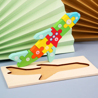 Educational 3D Wooden Puzzle for Children