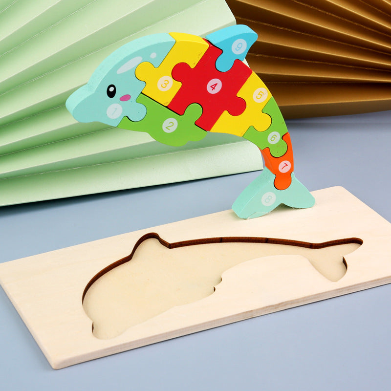 Educational 3D Wooden Puzzle for Children