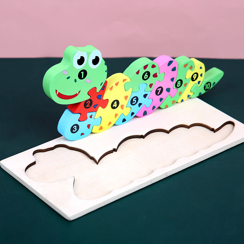 Educational 3D Wooden Puzzle for Children