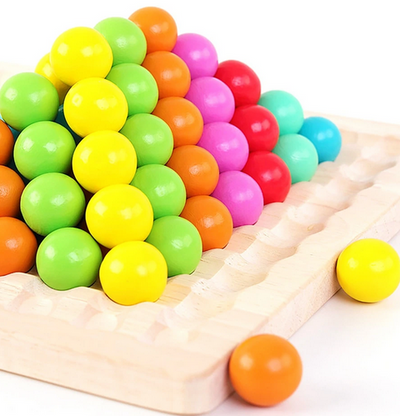 Jeu de perles en bois