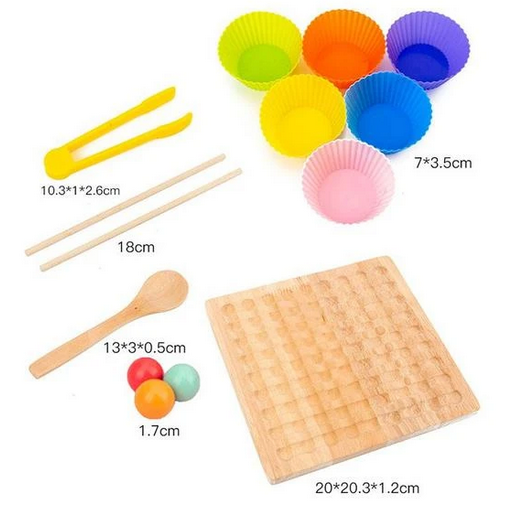 Jeu de perles en bois