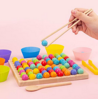 Jeu de perles en bois