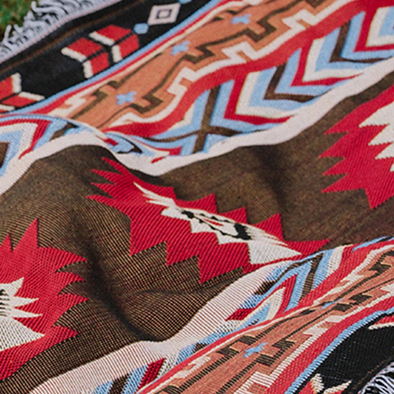Buddha Stones Geometric Warm Comfortable Camping Home Office Bed Blanket Blanket BS 4