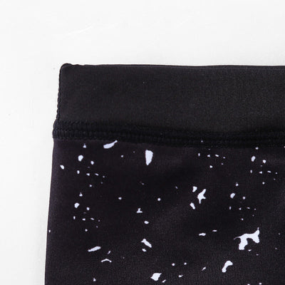 Pantalon de yoga pour femmes Foviel Lines Weeds Sakura Flowers Black Tree, legging de sport et de fitness